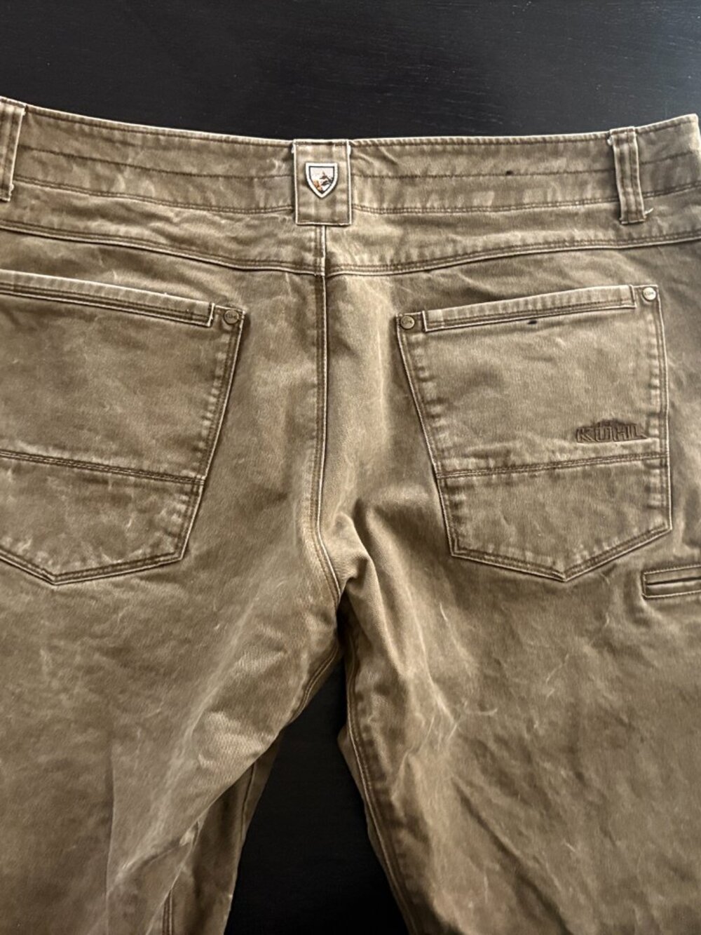 Mens Kuhl Vintage Patina Dye Free Rydr Pants 38 X 29 - Picture 2 of 13